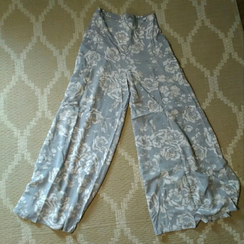 Women's Flowy Floral Pants